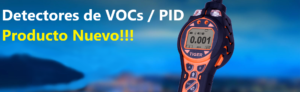 Detector de Gases VOCs PID